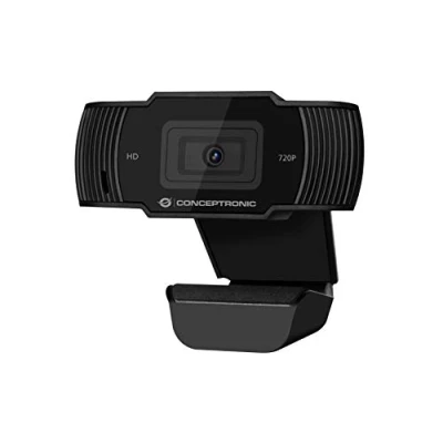 Afbeelding van Conceptronic AMDIS 720P HD Webcam + Microphone zwart