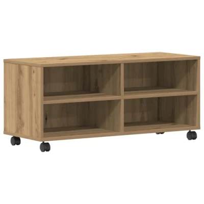 Afbeelding van vidaXL TV kast Artisan Oak Bewerkt Hout Middelgroot Entertainmentcenter
