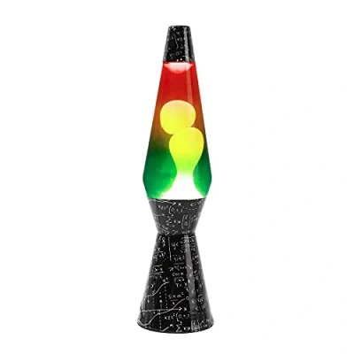 Afbeelding van i Total Lavalamp Lava Lamp Sfeerlamp 40x9.2 cm Glas/Aluminium 30W Math XL1777