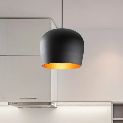 Afbeelding van Berceste N 1409 hanglamp, zwart, ijzer, Ø 23 cm