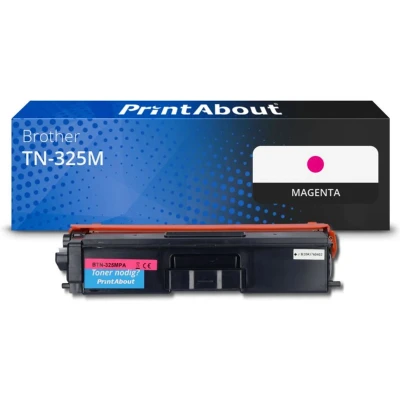Afbeelding van Huismerk Brother TN 325M Toner Magenta Hoge capaciteit