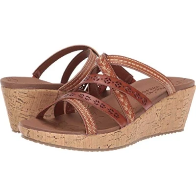 Afbeelding van Skechers Beverlee Tiger Posse... Damessandalen, jug