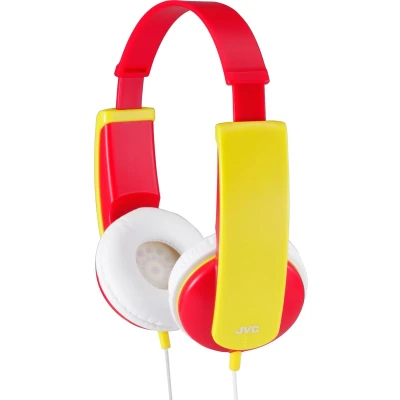 Afbeelding van JVC HA KD5 On ear kids koptelefoon Rood/Geel