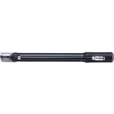 Afbeelding van BBB Cycling Traveller Telescopic Mini Fietspomp Kleine met Drukmeter Stabiel en Krachtig Zwart BMP 53