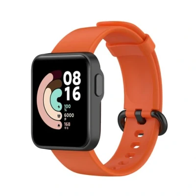 Afbeelding van Classic siliconen sportbandje Oranje Xiaomi Mi Watch Lite / Redmi
