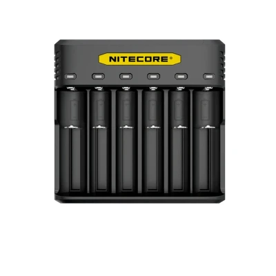 Afbeelding van Nitecore Q6 snellader voor 1 6 Li ion, IMR batterijen, laadstroom max. 2.1A
