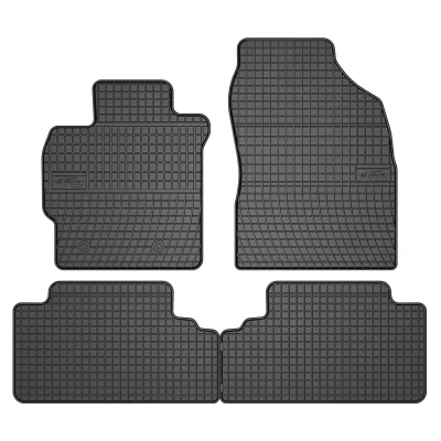 Afbeelding van FROGUM 542766 Vloermatset Rubber voor en achter 4 Zwart Op maat gemaakt TOYOTA: Auris Hatchback
