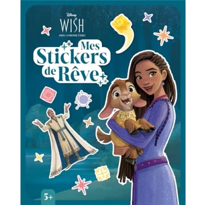 Afbeelding van WISH ASHA ET LA BONNE ETOILE MES STICKERS DE REVE