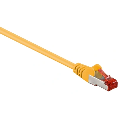 Afbeelding van Wentronic 68300 Cat 6 UTP kabel RJ45 1 m Geel