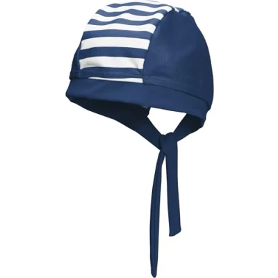 Afbeelding van Playshoes Uv schutz Kopftuch Maritim Uniseks kindermuts (1 stuk), Blauw (Origineel 900)