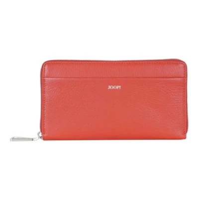 Afbeelding van JOOP! Leren Portemonnee Lantea Yura Purse Samba Rood