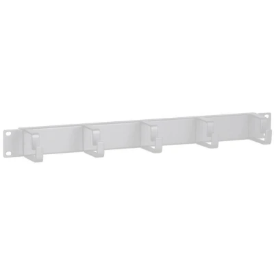 Afbeelding van DSIT 19 inch kabelhouder metaal 1U wit