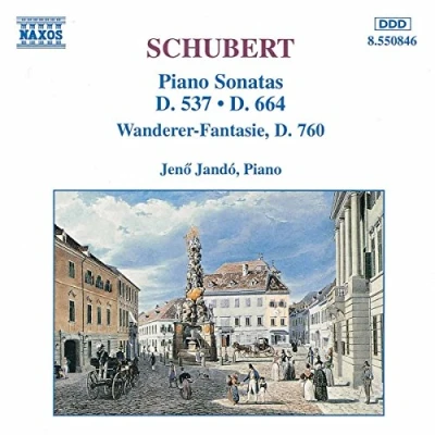 Afbeelding van Jeno Jando Piano Sonatas D537 &amp; D664 (CD)