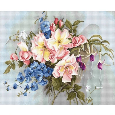 Afbeelding van Luca s borduurpakket Bouquet with Bells om te borduren ba2362