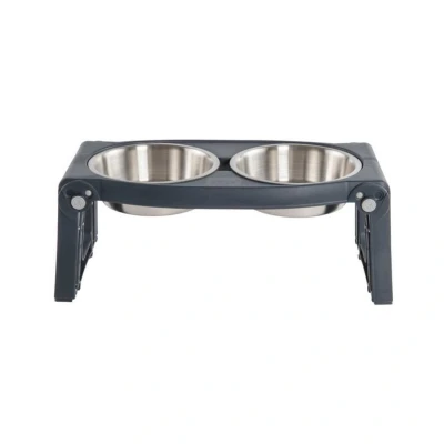 Afbeelding van Dexas Adjustable Height Pet Feeder Steel