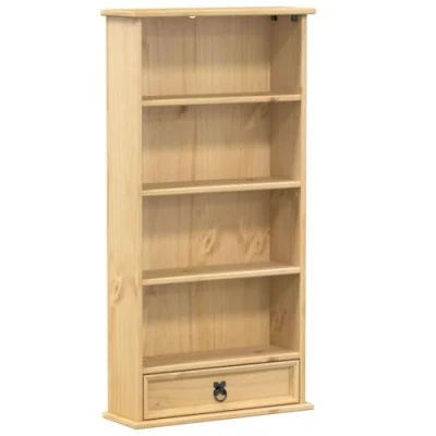 Afbeelding van Cd kast Corona 52x17,5x103 cm massief grenenhout