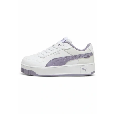 Afbeelding van Carina Street sneakers voor Dames, Wit/Zilver, Maat 28,5 PUMA