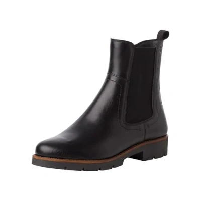 Afbeelding van Tamaris MIT Touchit Korte laarzen, Dames, Maat: 39, Black Leer