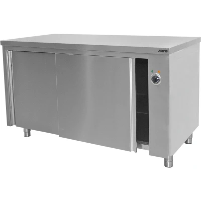 Afbeelding van Warmhoudkast en werktafel RVS (H)85cmx180x70cm
