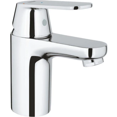 Afbeelding van GROHE Eurosmart Cosmopolitan waterbesparende wastafelkraan s size met push open chroom