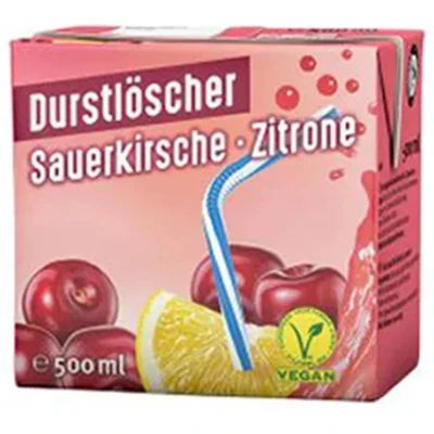 Afbeelding van Durstloscher Zure kers citroen 12X500ml