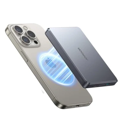 Afbeelding van Joyroom JR PBM08 (10000 mAh, 20 W, 38.50 Wh), Powerbank, Grijs