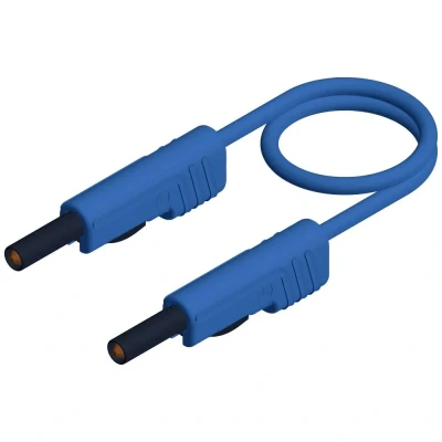 Afbeelding van SKS Hirschmann MLB 200/1 V bl Meetsnoer Banaanstekker 4 mm 2.00 m Blauw 1 stuk(s)
