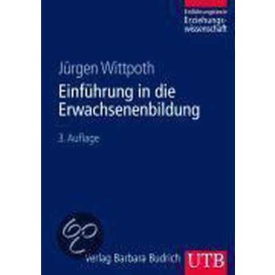Afbeelding van Einführung in die Erwachsenenbildung