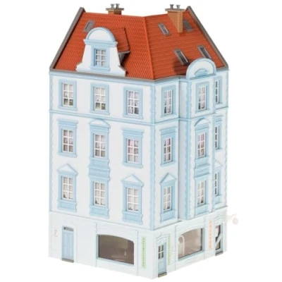 Afbeelding van Faller Stadshoekhuis Goethestraße 63 modelbouwsets, hobbybouwspeelgoed voor kinderen, modelverf en accessoires