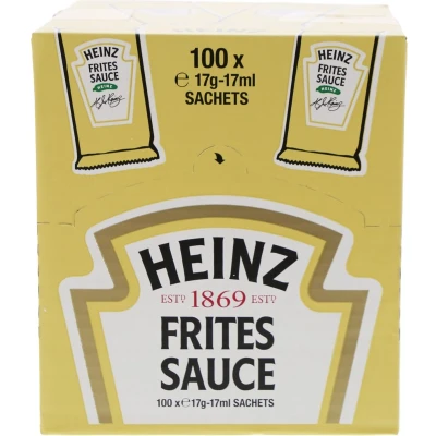 Afbeelding van Heinz Fritessaus sachets Doos 100 stuks x 1,7 cl