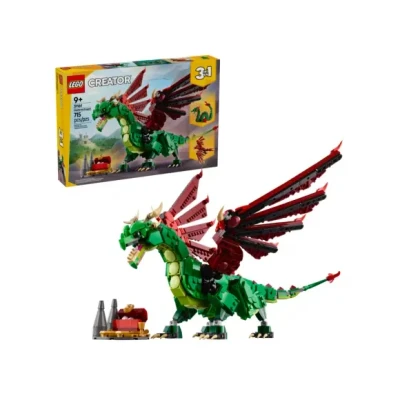 Afbeelding van LEGO Creator 3in1 Middeleeuwse draak 31161