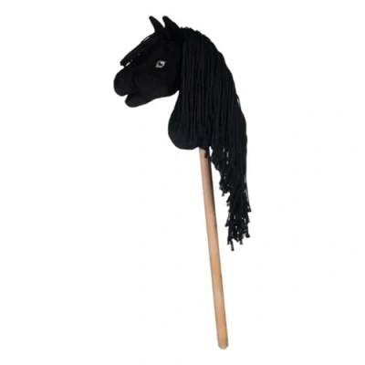 Afbeelding van HKM Hobby Horse Professional Slim Line Werkpaard voor kinderen Zwart