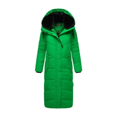 Afbeelding van Navahoo Warme winterjas voor dames, winterparka lang, gewatteerd, B976, Emerald