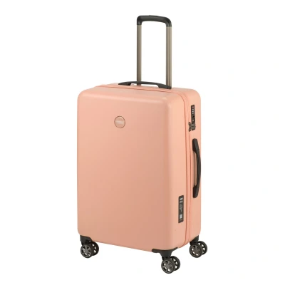 Afbeelding van Princess Traveller PT 01 Deluxe Medium Trolley peony pink Harde Koffer