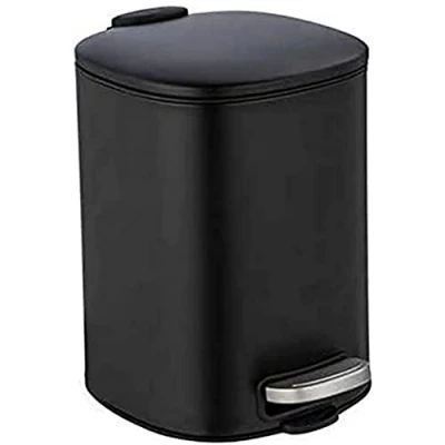 Afbeelding van Prullenbak ALASSIO, met pedaal en Easy Close functie, 5 L, WENKO