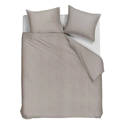 Afbeelding van Riviera Maison Cecelia dekbedovertrek Tweepersoons 200x200/220 Zand