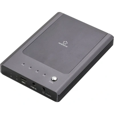 Afbeelding van Renkforce RF ENC 450 USB C M.2 PCIe NVMe 2 poorten Harde schijf dockingstation Met clone functie