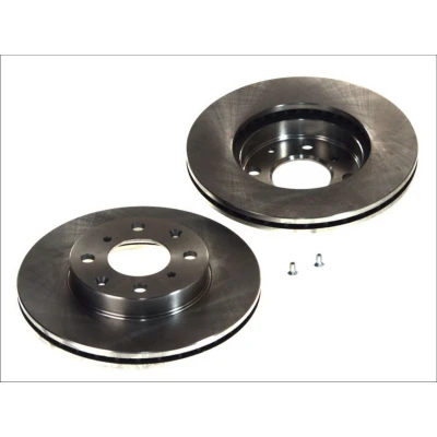 Afbeelding van DELPHI BG2673 Remschijf 240 21 4 Geventileerd Geolied Semi finished Zonder wiellager, ABS sensorring HONDA: Civic V Hatchback, Jazz 3