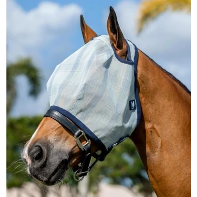 Image de Horseware Masque Anti Mouches Newmarket sans Oreilles Witney NavyVendu par Agradi