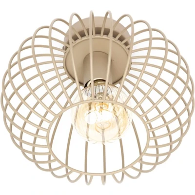 Afbeelding van ETH Wire plafonniere W30cm/H23cm 1 x E27 mat zand