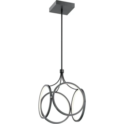 Afbeelding van Kichler LED Pendelarmatuur Ciri 45W 3000K 1682Lm 830 Matte Black