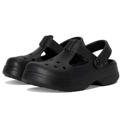 Afbeelding van Crocs MARY JANE Unisex Clogs voor kinderen, Maat: 27/28, Black Kunststof