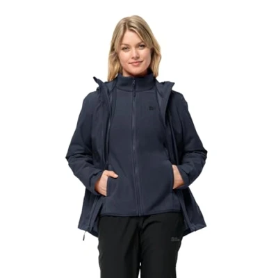 Afbeelding van Moonrise 3 in 1 Outdoor Jack Dames Night Blue 200 L Blauw