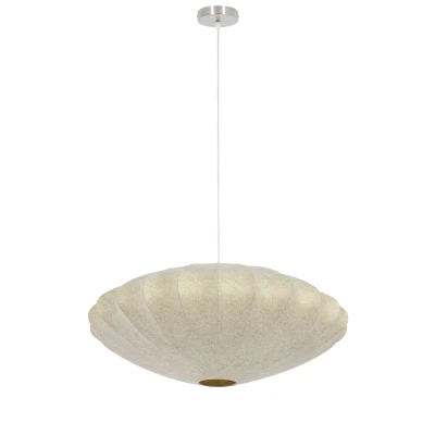 Afbeelding van Light &amp; Living Hanglamp FAY Ø70x30cm Bruin