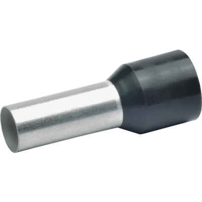 Afbeelding van Klauke 17818 Adereindhulzen 25 mm² Deels geïsoleerd Zwart 50 stuk(s)
