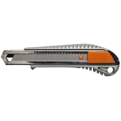 Afbeelding van Fiskars Afbreekmes 18 mm Zilver/oranje
