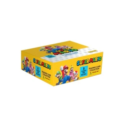 Image de Carte à collectionner Panini Super Mario Boîte 18 pochettes
