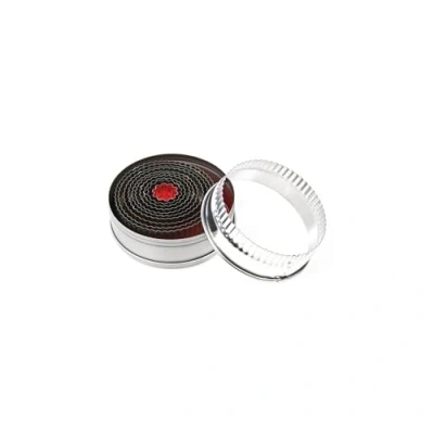 Afbeelding van Vogue 11 stuks ronde geribbelde uitsteekvormen voor gebak, maten: 23 90 mm, zacht staal, mini koekjessnijder, professioneel of thuisgebruik, E019