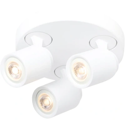 Afbeelding van Freelight Spot Razza 3 lichts Ø 21 cm GU10 wit