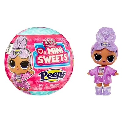 Afbeelding van L.O.L. Surprise! Loves PEEPS 7,6 cm Cozy Bunny Minipop